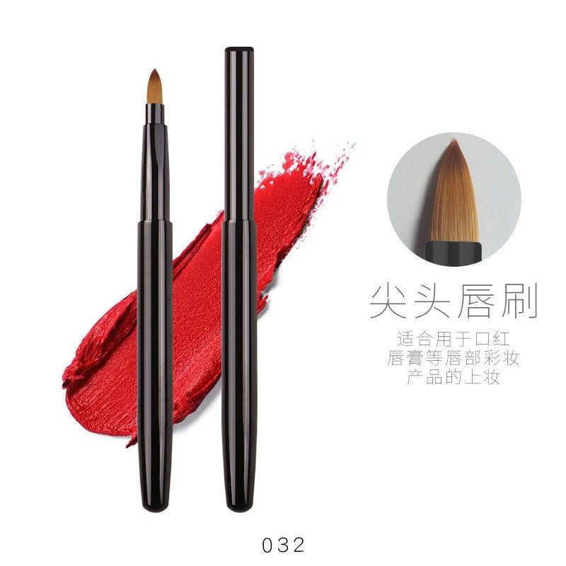 Colorful Retractable Dual-Ended Lip Brush