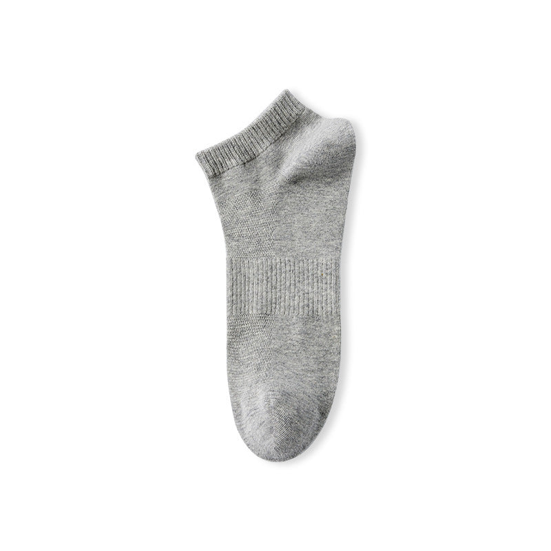 Spring-Summer Mesh Breathable Cotton Men's Ankle Socks