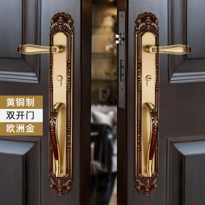 Villa luxury double door handle