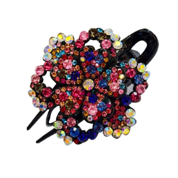 Flower rhinestone flower hair accessories