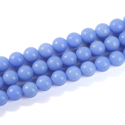 Luminous stone loose beads fluorescent stone beads