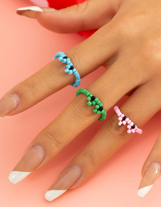 Cute Animal Beaded Ring