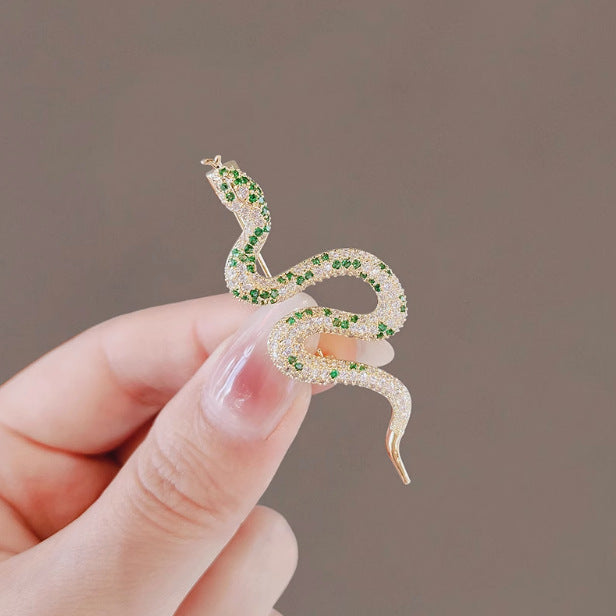 New snake brooch