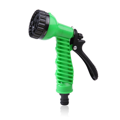 Green 7 function plastic watering water gun