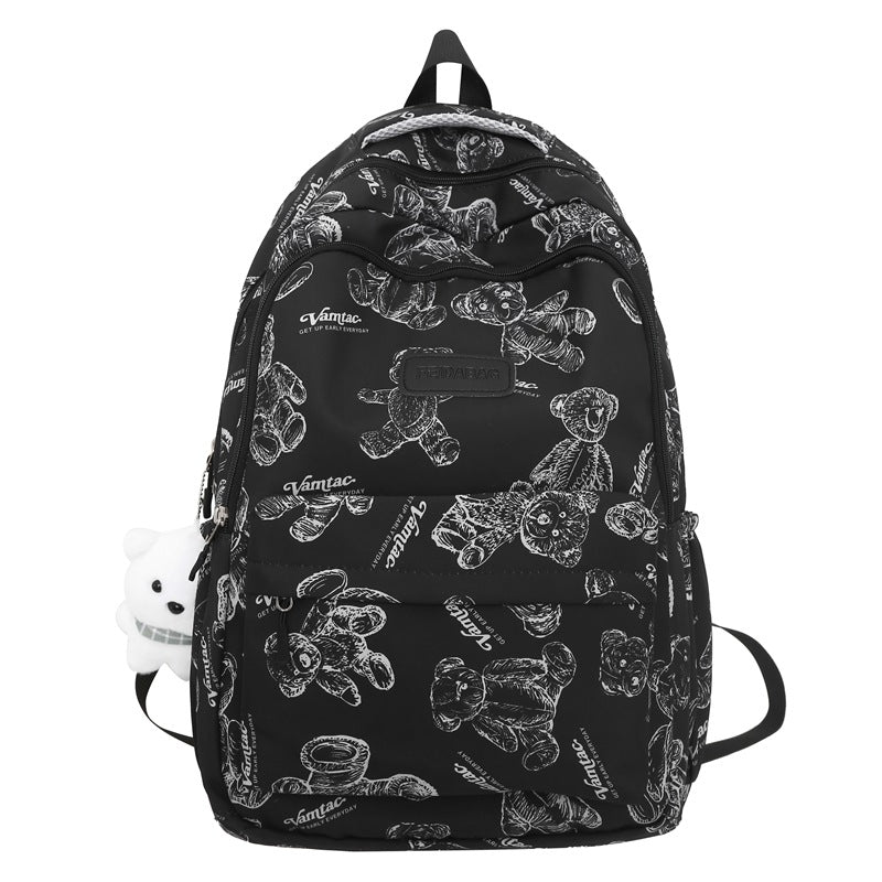 Mochila japonesa, bolso escolar informal, bolso impermeable 