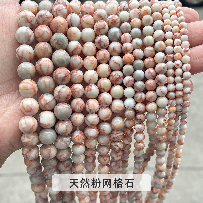 Natural stone loose beads mixed stone work in progress wholesale