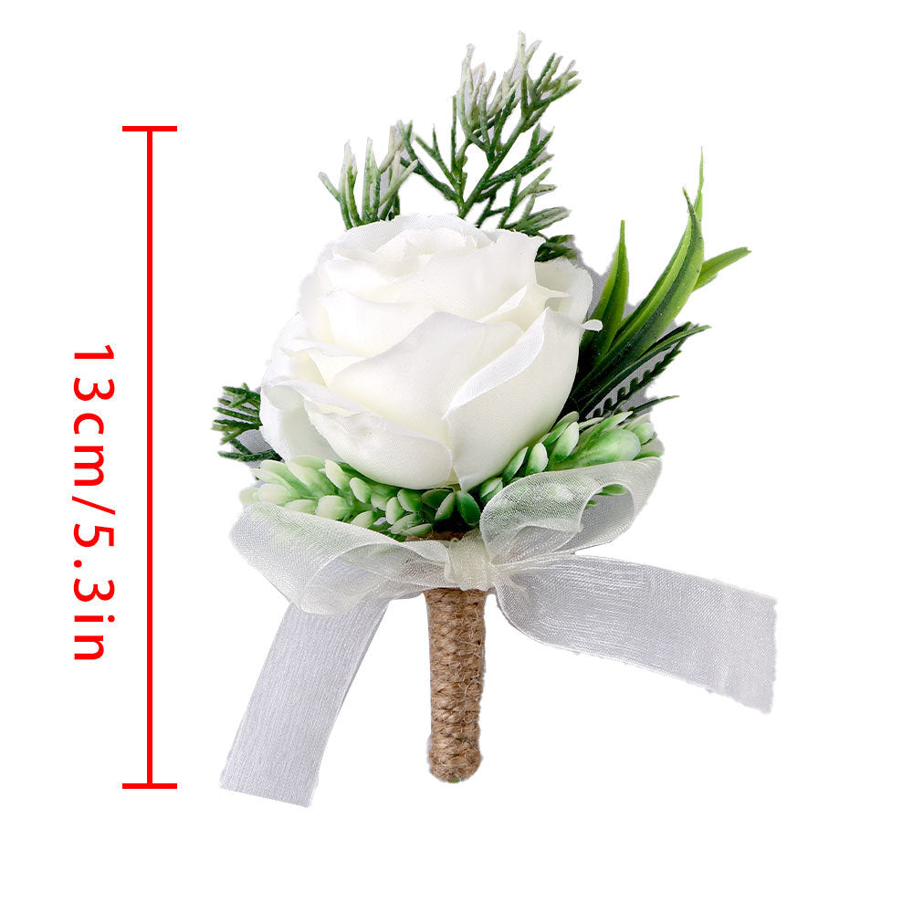 Bride and Groom Wedding Corsage