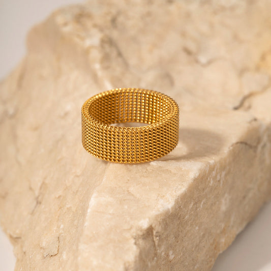 16K Gold Plated Closed Ring