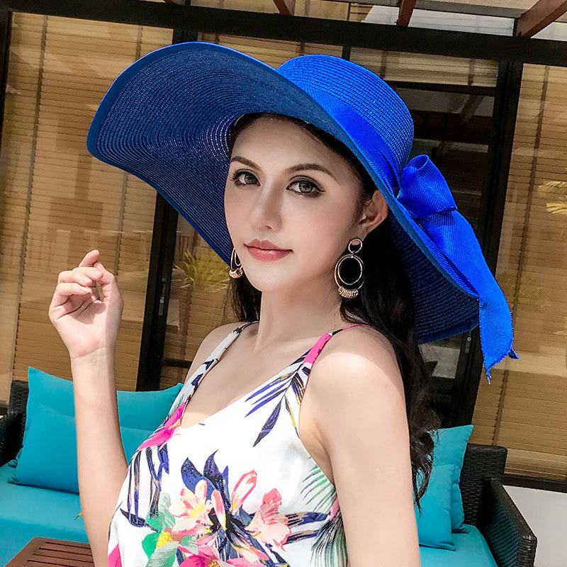 Summer Beach Wide-Brim Sun Hat