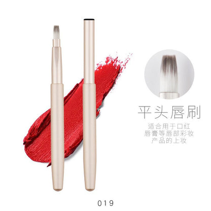 Colorful Retractable Dual-Ended Lip Brush