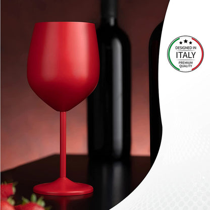 Stainless steel 304 red wine goblet