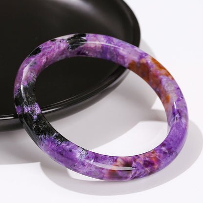 Natural purple dragon crystal bracelet