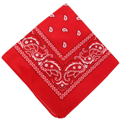 Flower square bandana magic headscarf