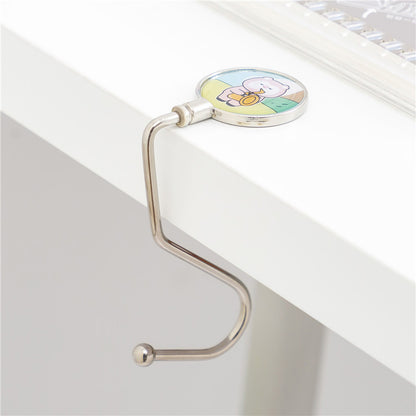 Hanging Hooks Table Edge Desktop Hooks Mobile No-Punch