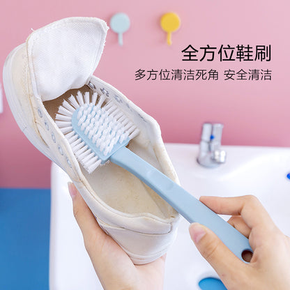 Multi-Purpose Soft Bristle Plastic Shoe Brush