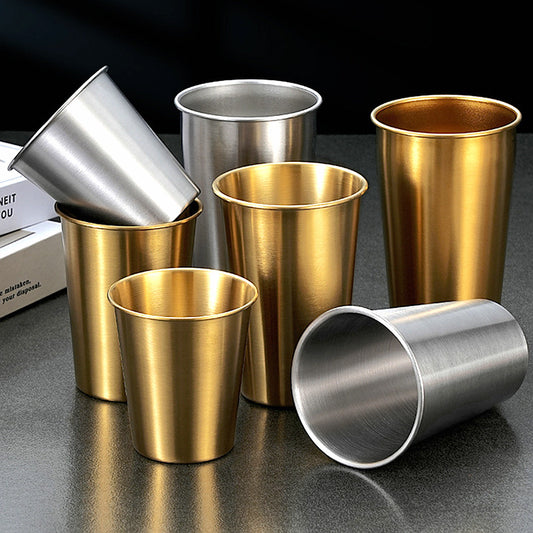 Single layer 304 stainless steel beer cup