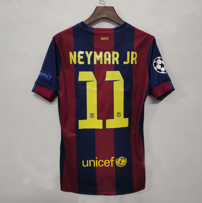 Barcelona Classic 10 Messi Rivaldo Puyol Figo Neymar Long Short Sleeve