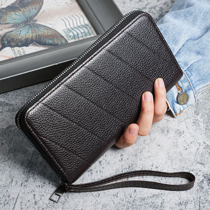 Multi-card men's long wallet