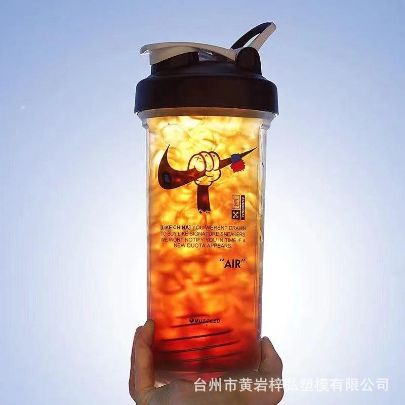 1000ML Sports Shaker Cup Fitness Shaker Cup