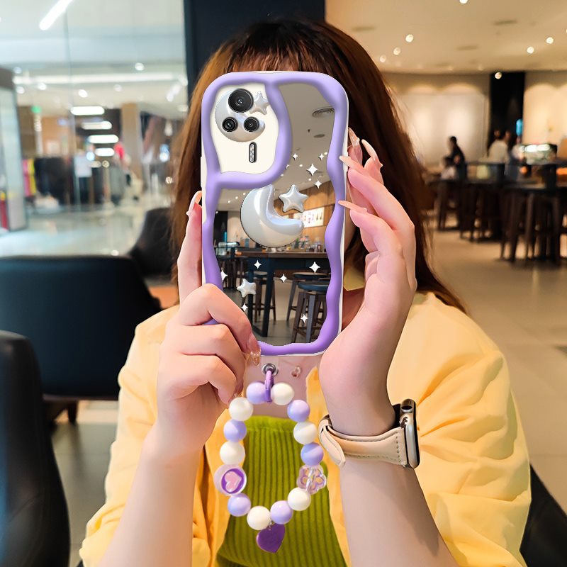 Redmi K60E Cute Tulip Mirror Case