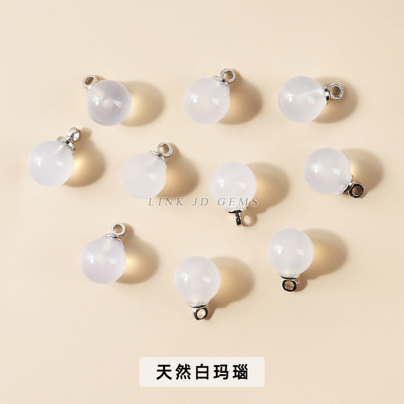 Round bead pendant DIY jewelry accessories