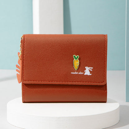 Wallet female short style is cute