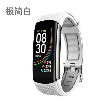 Huaqiangbei C6T Smart Band Blood Pressure Temperature Monitor