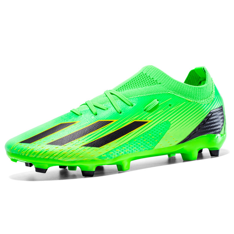 Soccer Shoes Men's Youth AG Long Studs Anti-Slip Durable Training