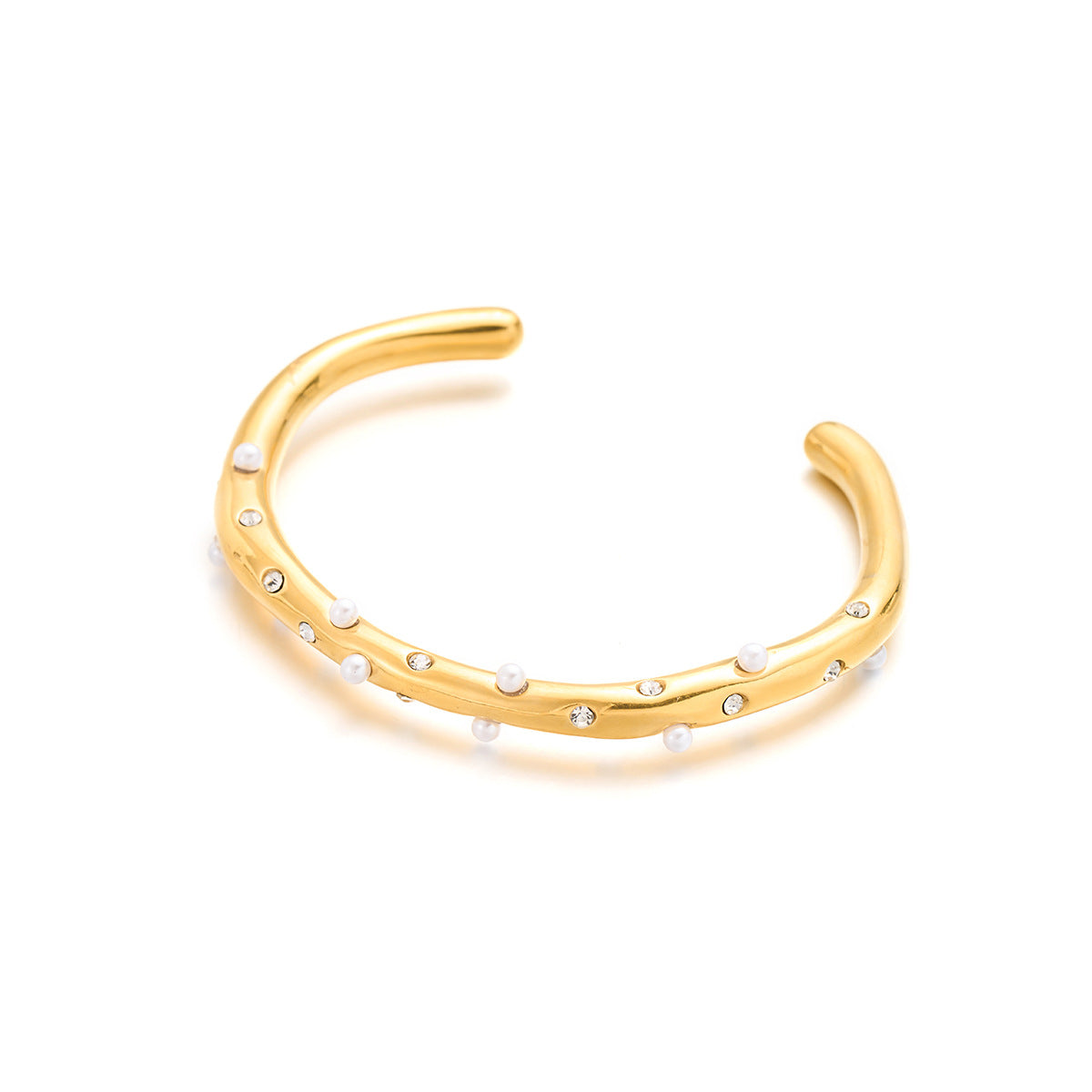 Bracelet 18K Gold Plated Multi-layer Full Diamond