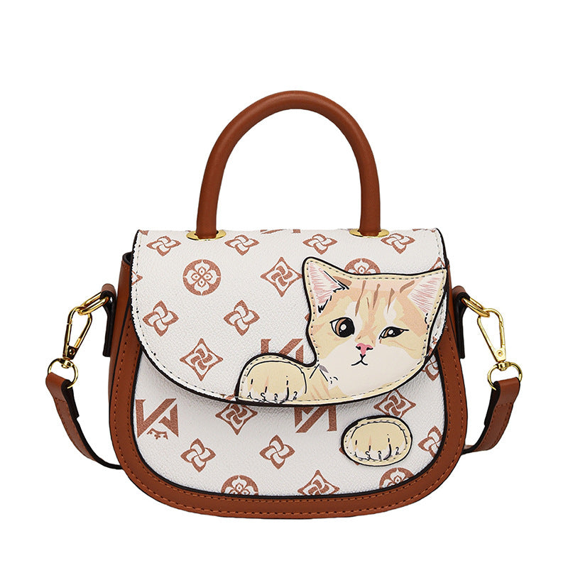 Cartoon cat handbag