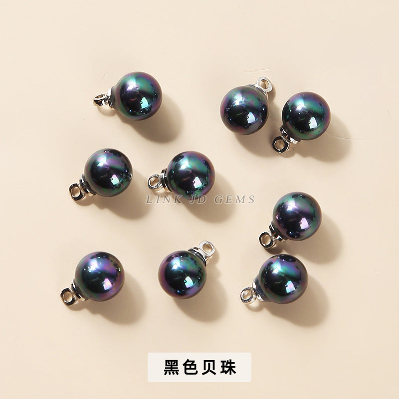 Round bead pendant DIY jewelry accessories