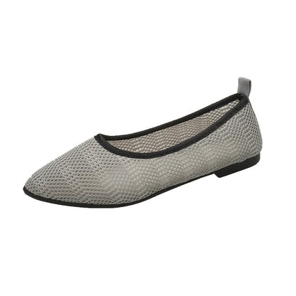 Single shoes pointed flat cloth shoes