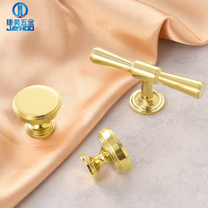 Electroplated French Gold Brass Handle