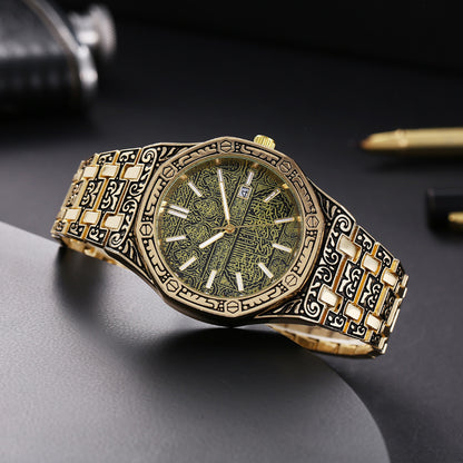 Cross-Border Octagonal Luminous Men's Watch