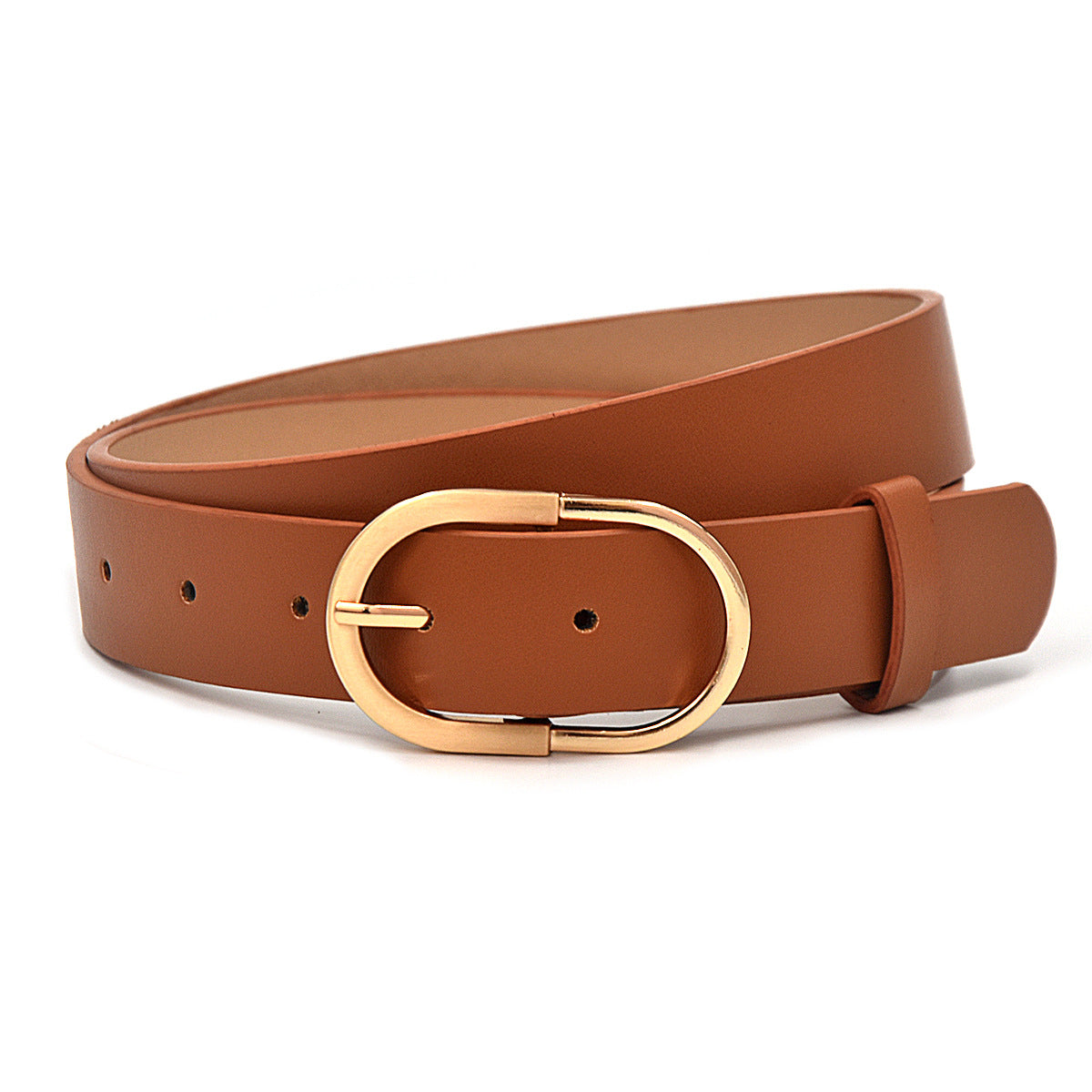 Versatile fashion pin buckle women's belt