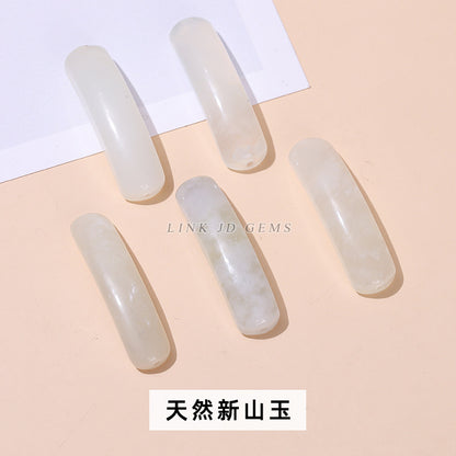 36 * 10Mm natural powder crystal jade bridge elbow