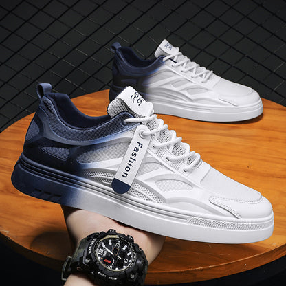 Breathable Thin Mesh White Shoes