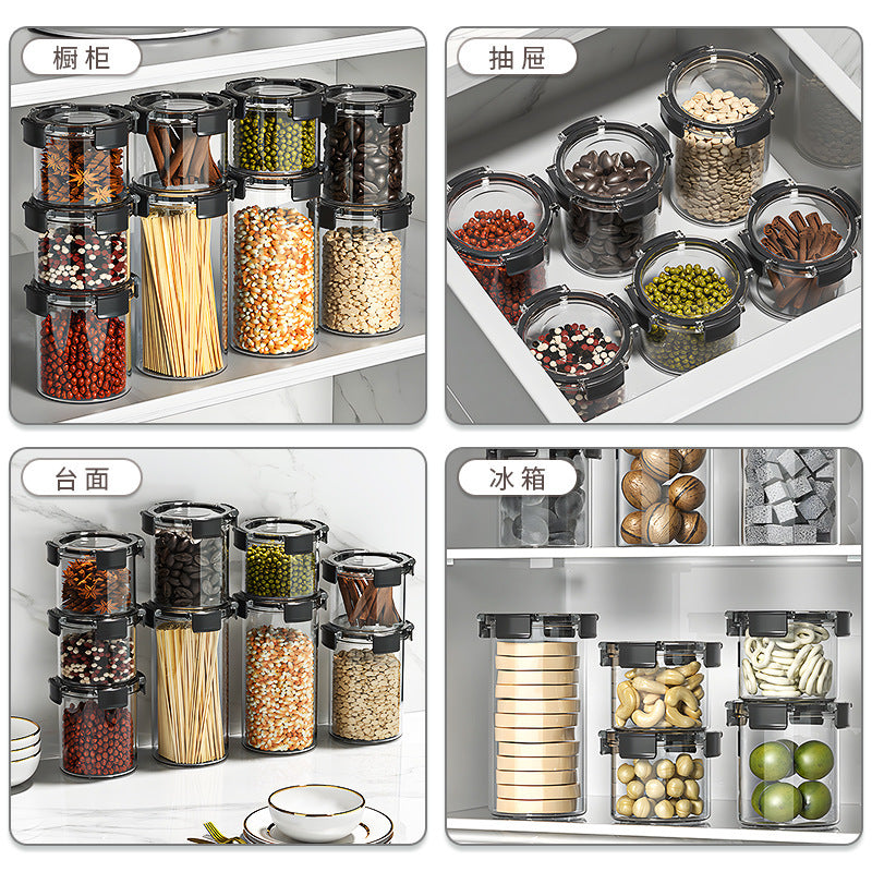 Sealed PET storage jars