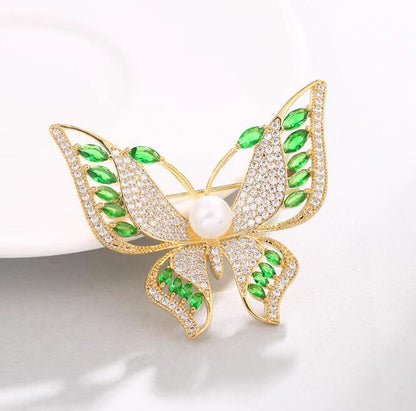 Versatile Butterfly Brooch Buckle