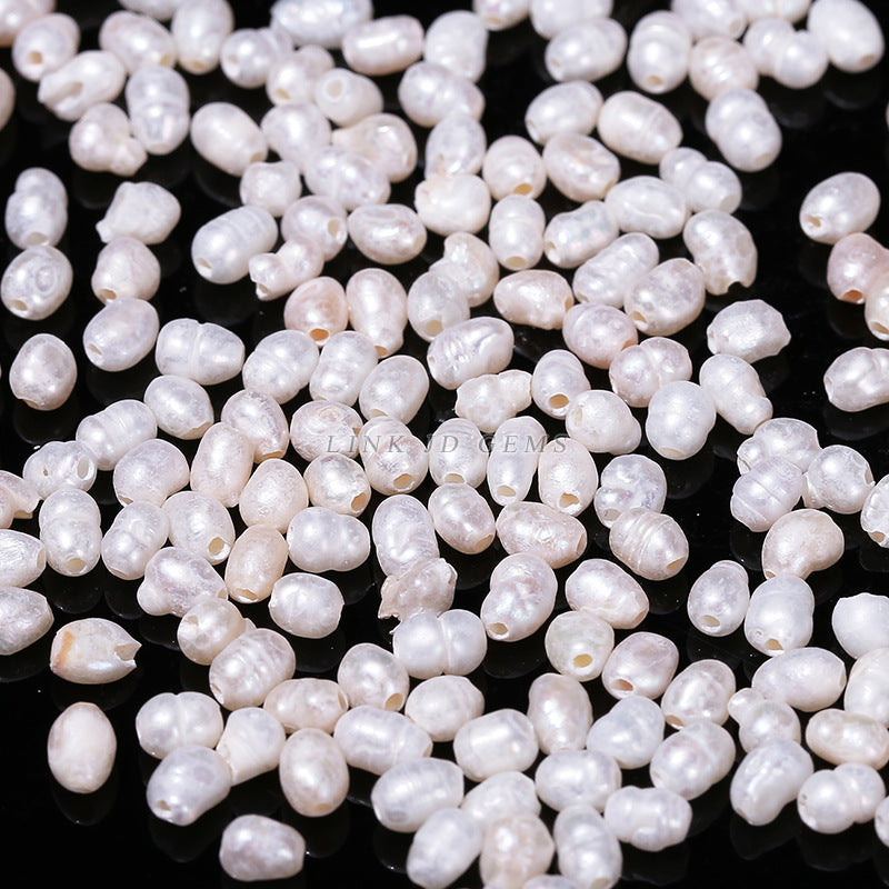 4-5Mm natural freshwater pearl rice beads