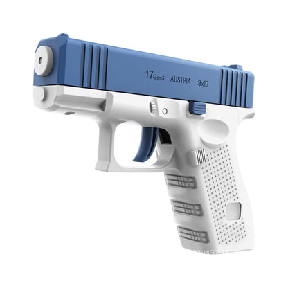 Mini Glock-style Water Pistol with Recoiling Action, Linked Automatic Shooting, Children's Toy Ages 3-8