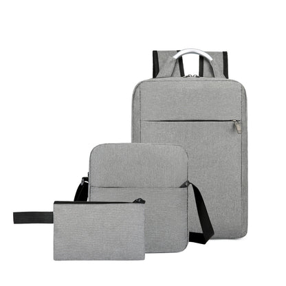 Backpack Men's Casual Three-piece Set