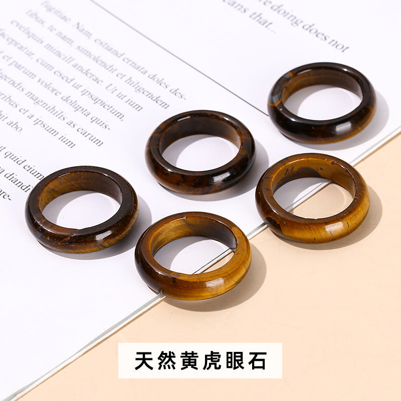 Natural Dongling jade ring ring