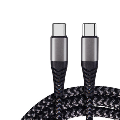 Nylon Braided Fast Charging Cable Apple Android USB to Type-C