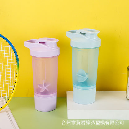 500ML Flip Protein Powder Sports Shaker Cup