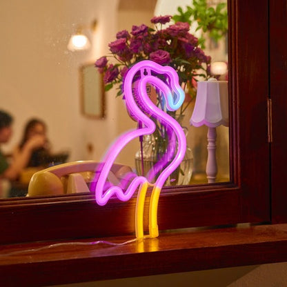 LED neon butterfly decorative lamp planet night light