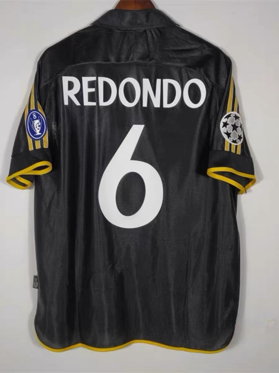 98-00 Retro Real Madrid Local Visitante 7 Raúl Suker Carlos Guti Redondo Jersey