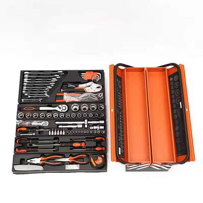 85-piece iron box toolbox set wrench