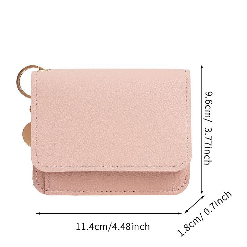 Short cute change purse wallet