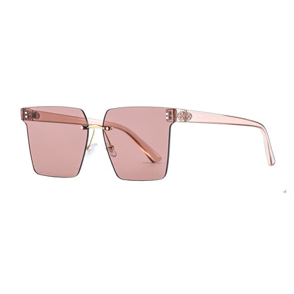 New Frameless Retro Sunglasses